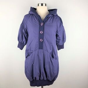 Mucci Purple Short Sleeve Jacket Medium